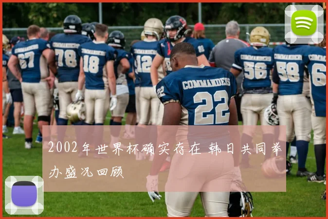 2002年世界杯确实存在 韩日共同举办盛况回顾