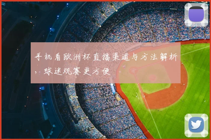 手机看欧洲杯直播渠道与方法解析，球迷观赛更方便